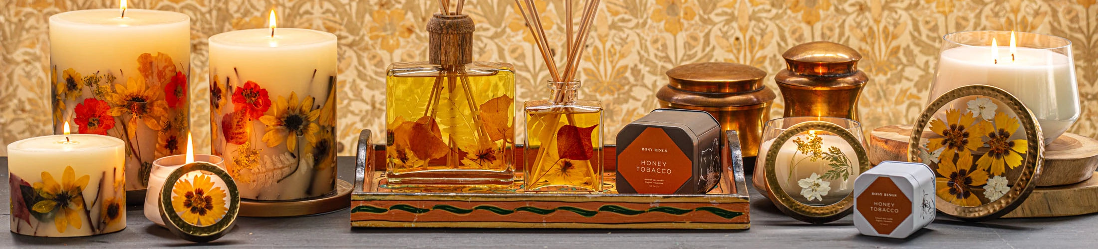 Rosy Rings Honey Tobacco Collection