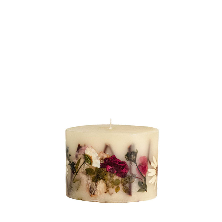 ROSY RINGS Petite Oval Scented Candle Apricot Rose