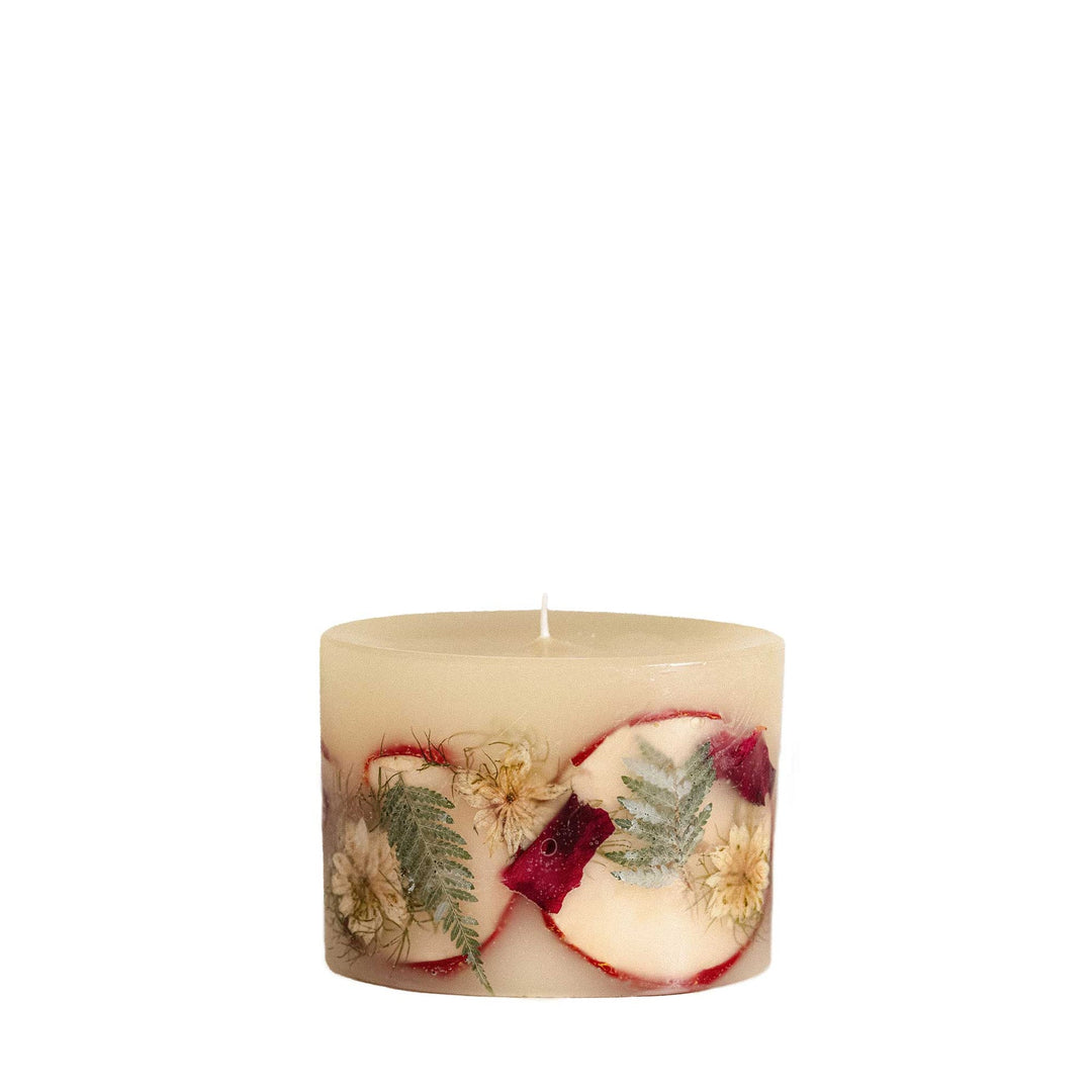 ROSY RINGS Petite Oval Candle Spicy Apple