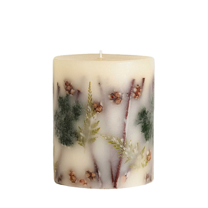 Forest - Small Round Scented Botanical Candle