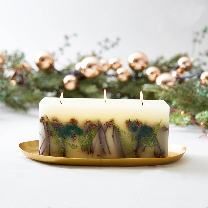 ROSY RINGS FOREST BRICK BOTANICAL SCENTED CANDLE