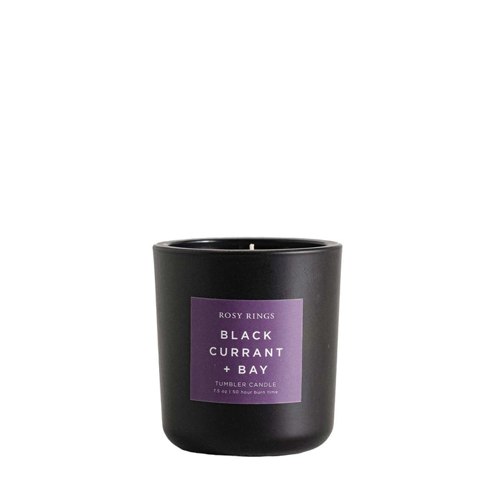 Black Currant & Bay - Boxed Glass Tumbler