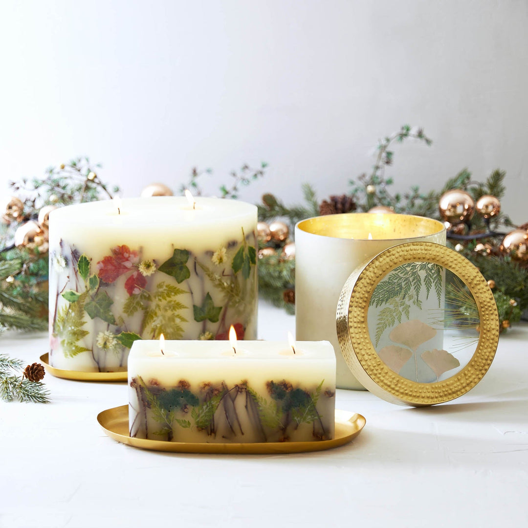 ROSY RINGS FOREST OVAL BOTANICAL SCENTED CANDLE